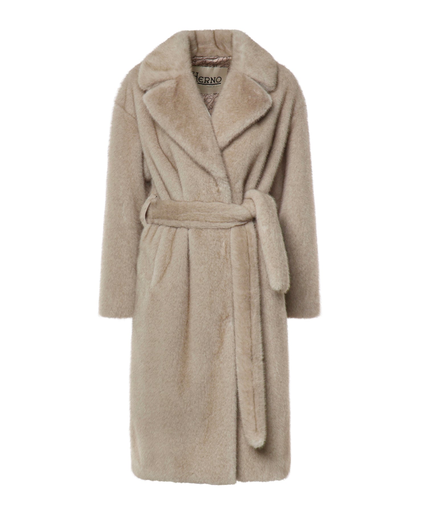 Cappotto in soft alternative fur CA000582D 127391985 HERNO 