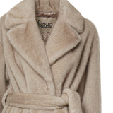 Cappotto in soft alternative fur CA000582D 127391985 HERNO 
