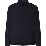 Overshirt in fresco di lana stretch GI000680U 12808Z9292 HERNO 