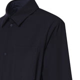 Overshirt in fresco di lana stretch GI000680U 12808Z9292 HERNO 