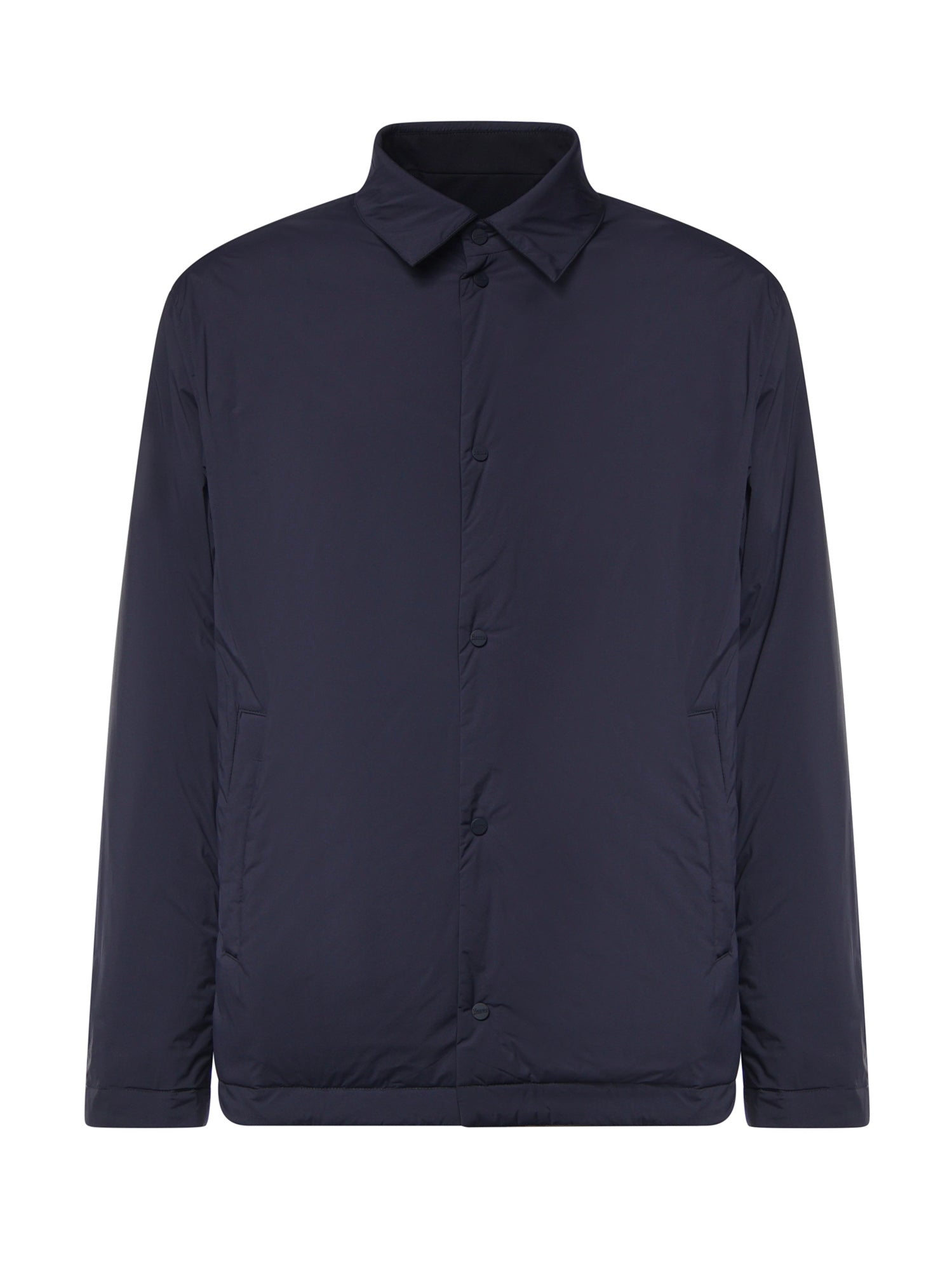 Overshirt in fresco di lana stretch GI000680U 12808Z9292 HERNO 