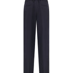 Pantaloni in fresco di lana stretch PT000163U 128089200 HERNO 