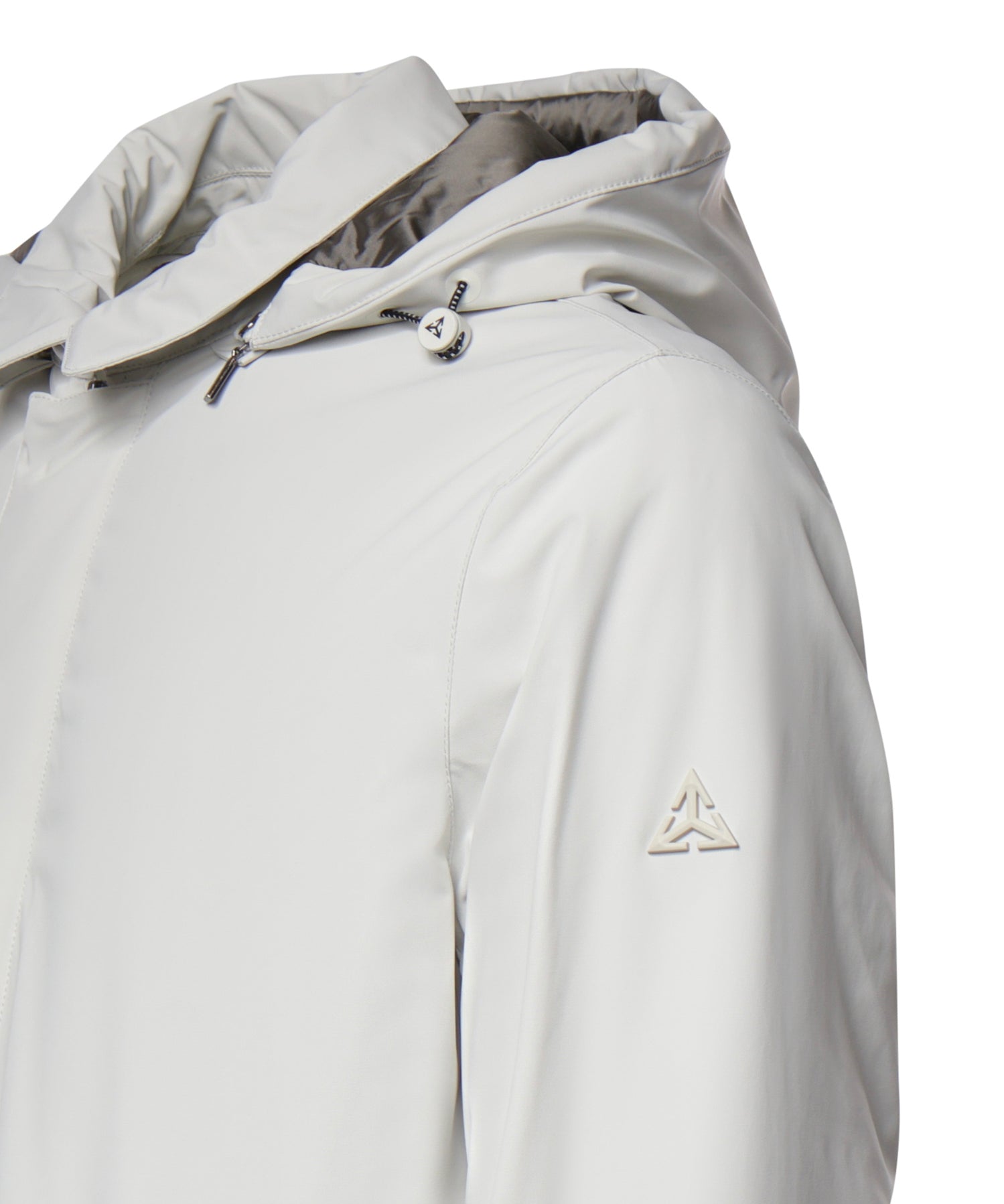Parka in nylon<BR/> HE2440007 GHIACCIO HESKIMO 