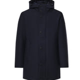 Parka in misto nylon HE2440015 BLUE HESKIMO 