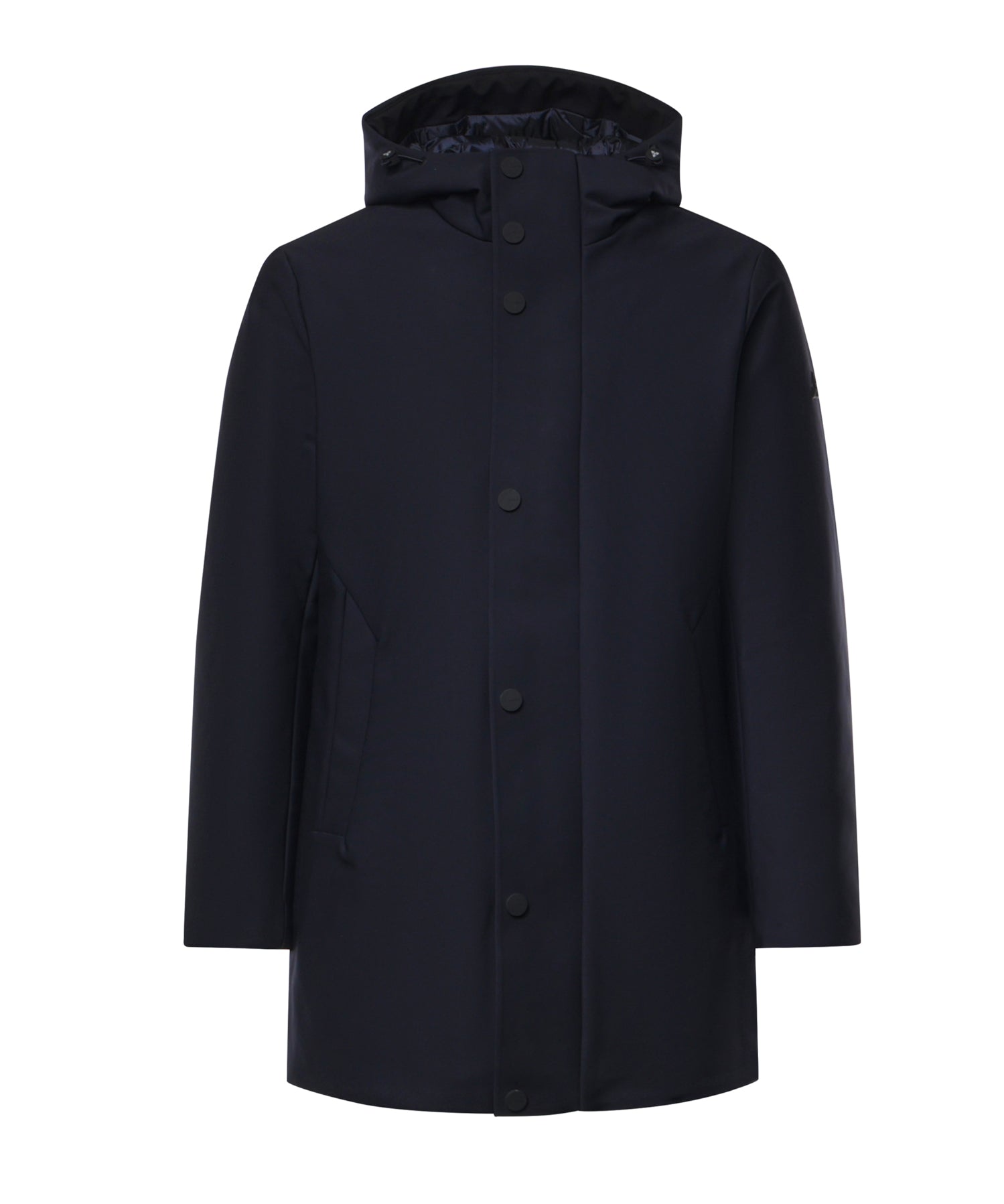 Parka in misto nylon HE2440015 BLUE HESKIMO 