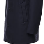 Parka in misto nylon HE2440015 BLUE HESKIMO 