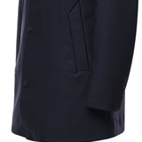 Parka in misto nylon HE2440015 BLUE HESKIMO 