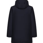Parka in misto nylon HE2440015 BLUE HESKIMO 