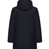 Parka in misto nylon HE2440015 BLUE HESKIMO 