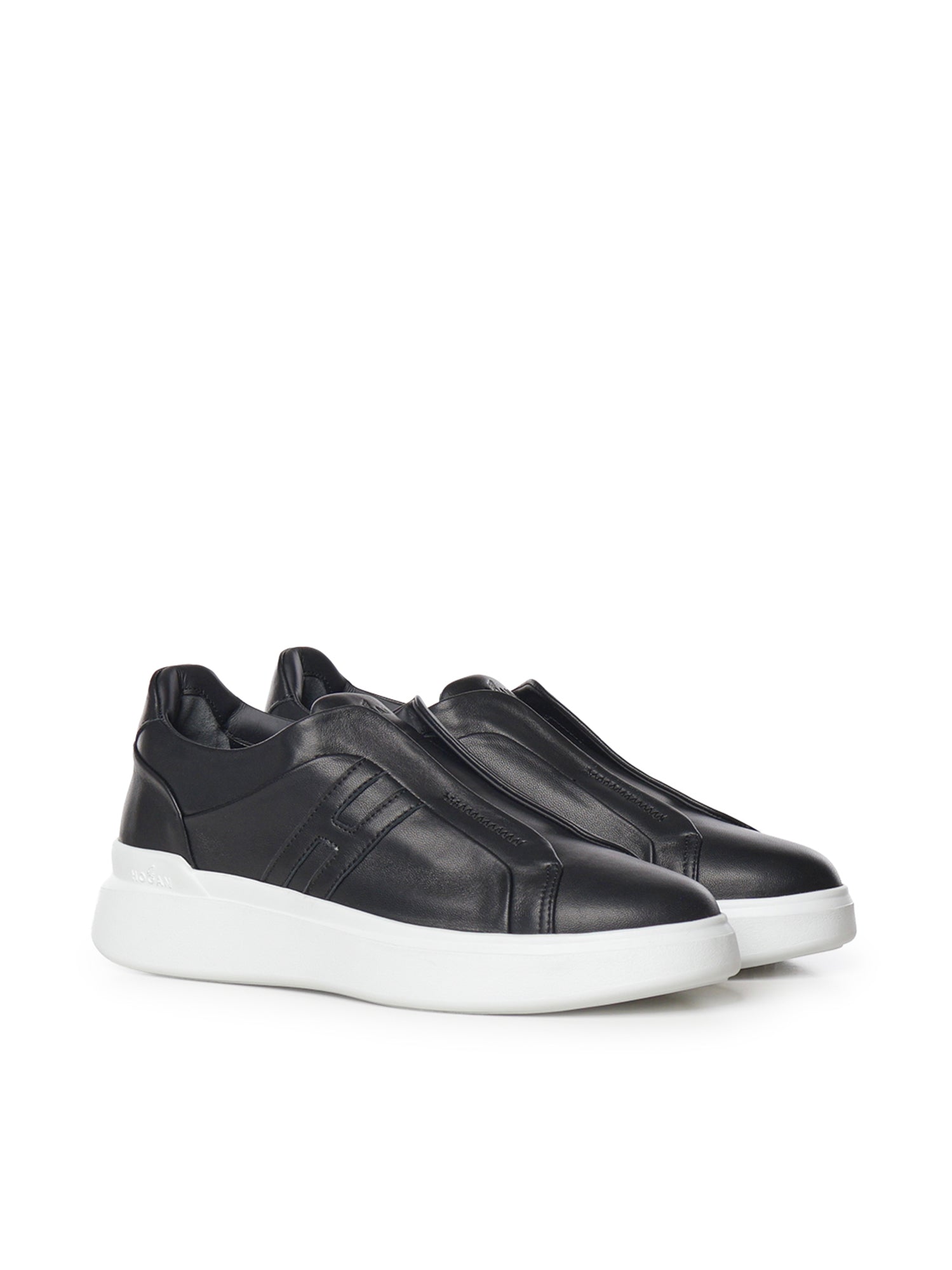 Sneaker H580 in pelle HXM5800BE00LE9 B999 HOGAN 