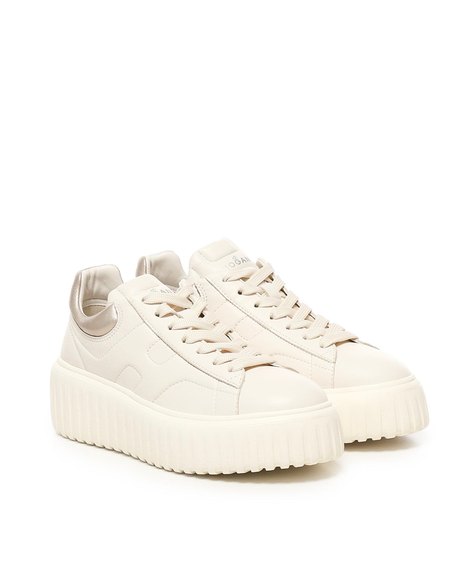Sneakers Hogan H-Stripes in nappa<BR/> HXW6450FC60KU0 0GAN HOGAN 