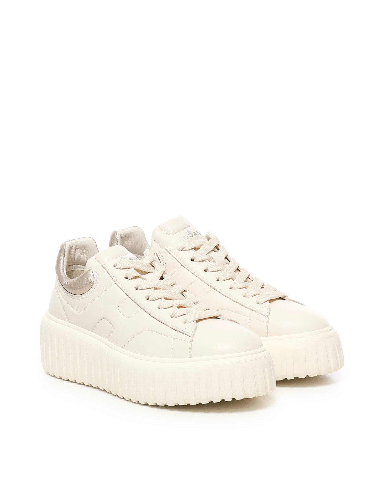 Sneakers Hogan H-Stripes in nappa<BR/> HXW6450FC60KU0 0GAN HOGAN 