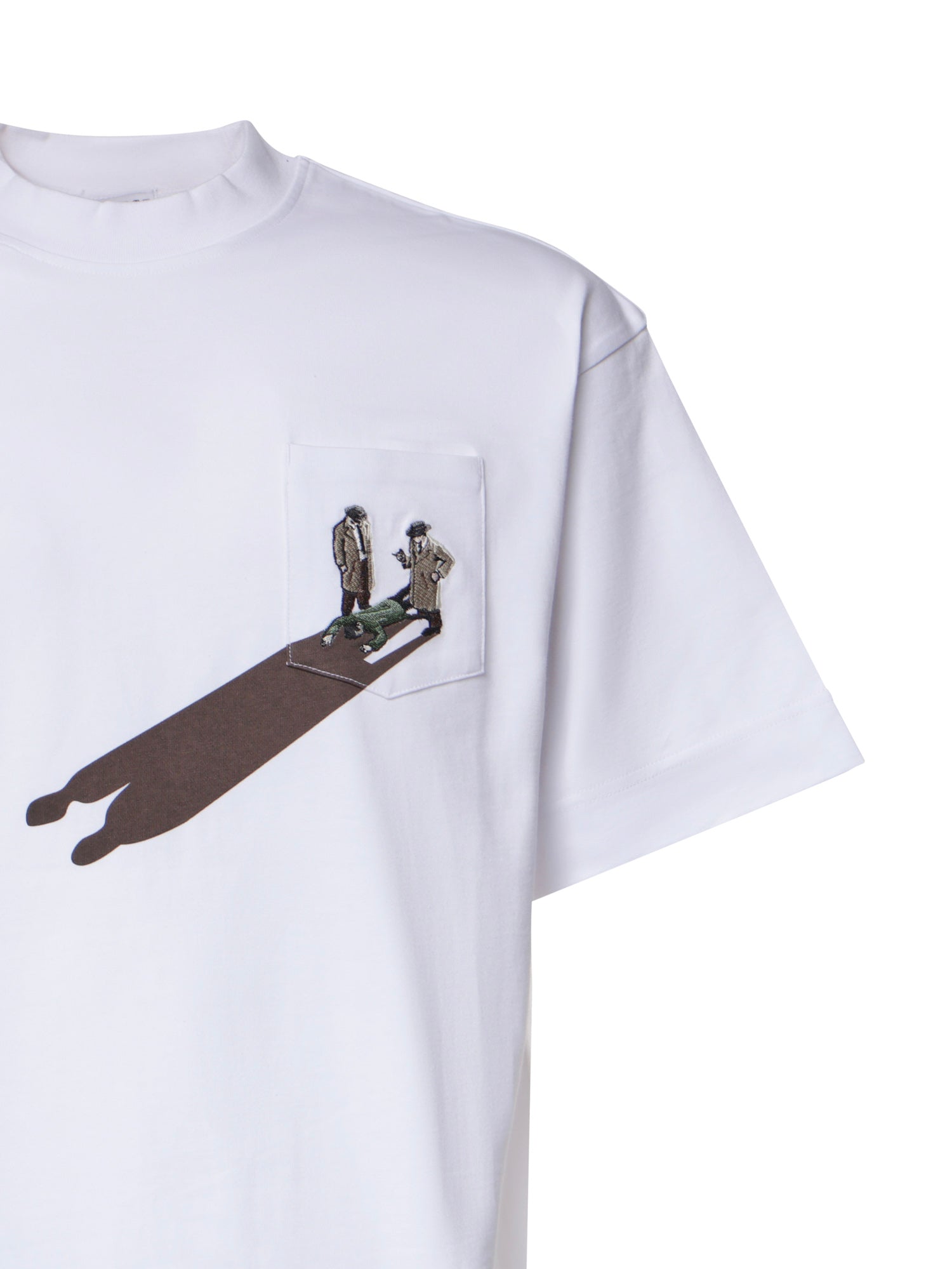 T-shirt in cotone HEFW26TT07012 0053 HOUSE OF ERRORS 