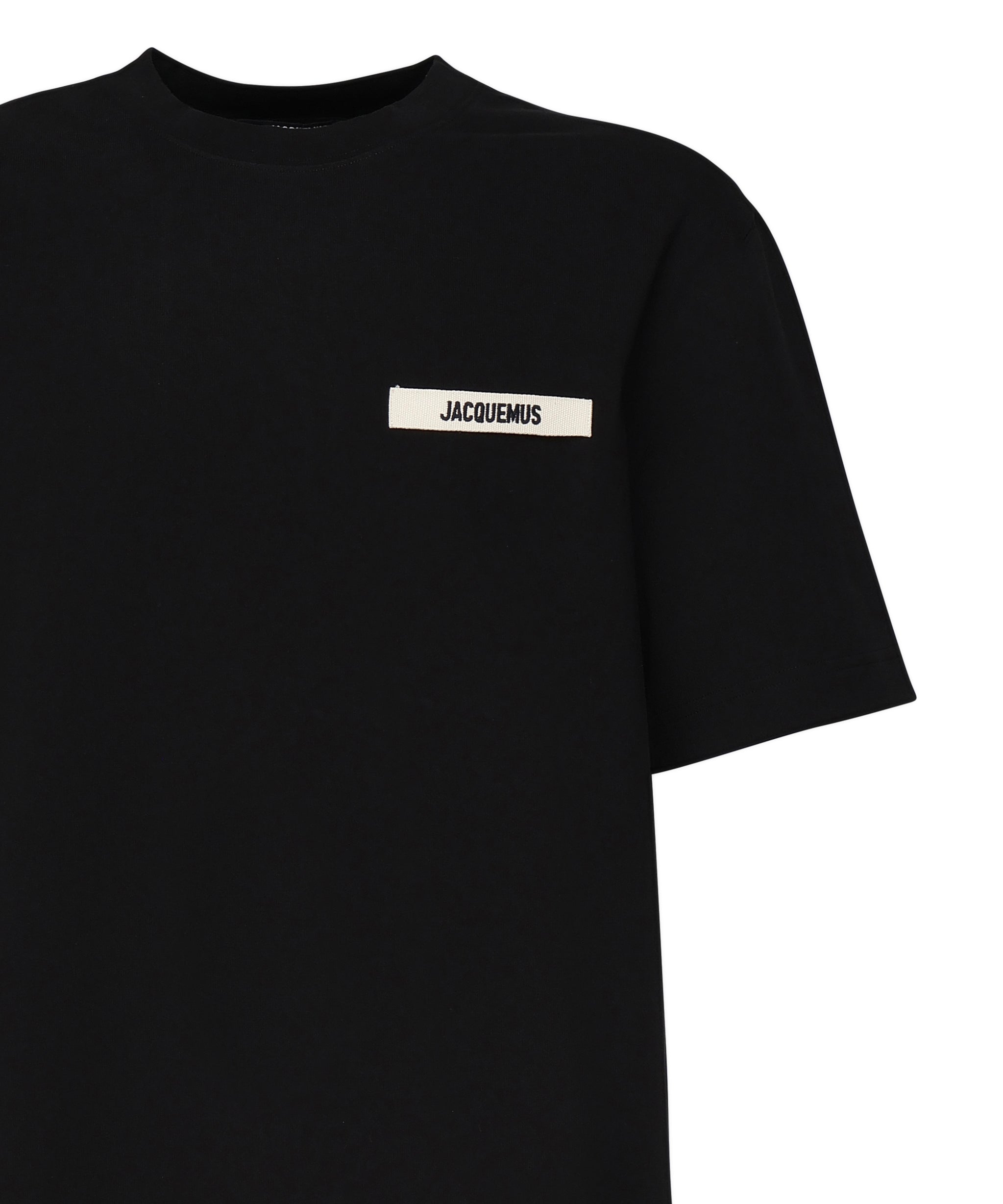 T-shirt "Le t shirt gros grain" in cotone TSM00133AJ00226 990 JACQUEMUS 