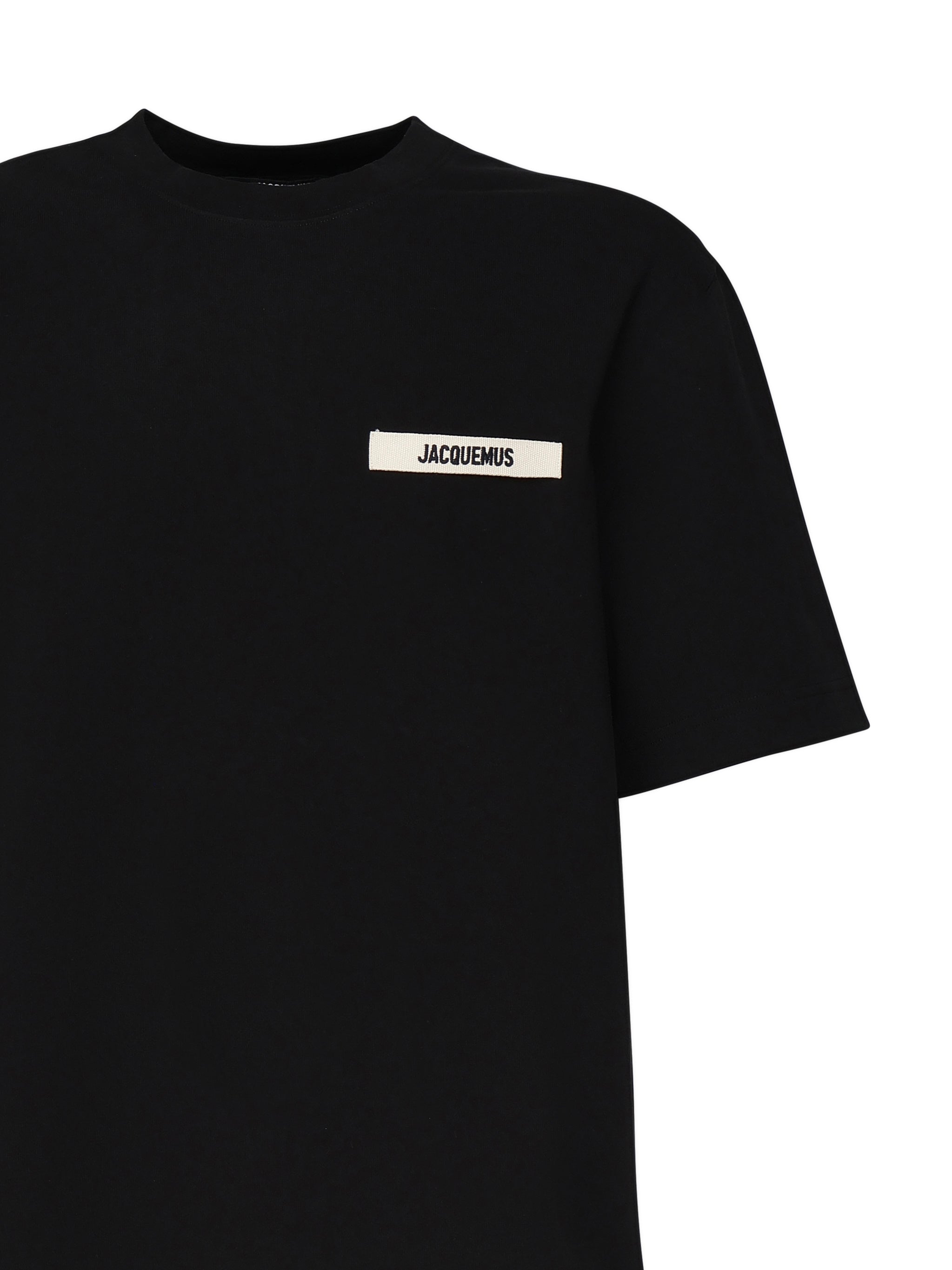 T-shirt "Le t shirt gros grain" in cotone TSM00133AJ00226 990 JACQUEMUS 