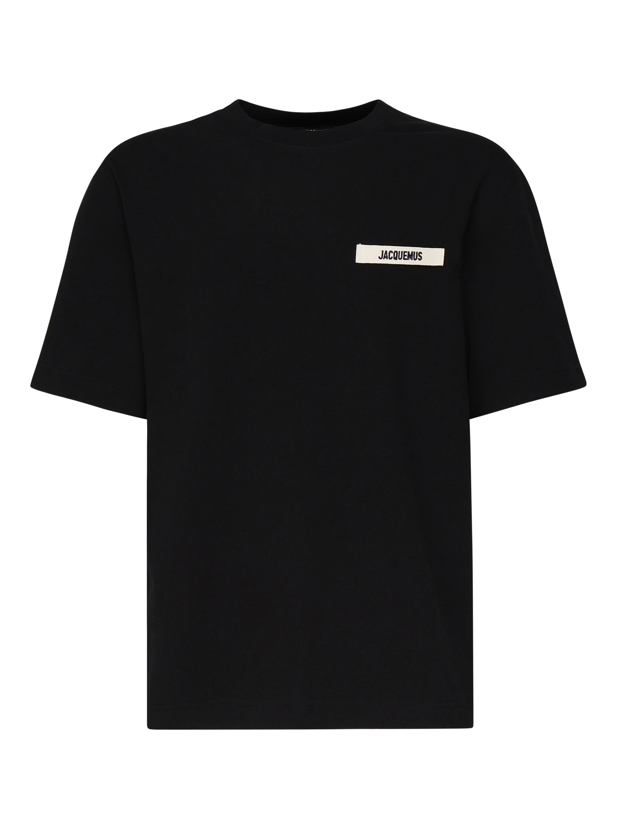 T-shirt "Le t shirt gros grain" in cotone TSM00133AJ00226 990 JACQUEMUS 