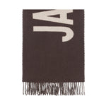 Sciarpa con frange e logo ACU00435AOT4001 080 JACQUEMUS 