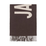 Sciarpa con frange e logo ACU00435AOT4001 080 JACQUEMUS 