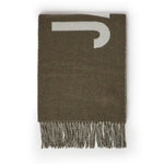 Sciarpa con frange e logo ACU00435AOT4001 560 JACQUEMUS 