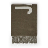 Sciarpa con frange e logo ACU00435AOT4001 560 JACQUEMUS 