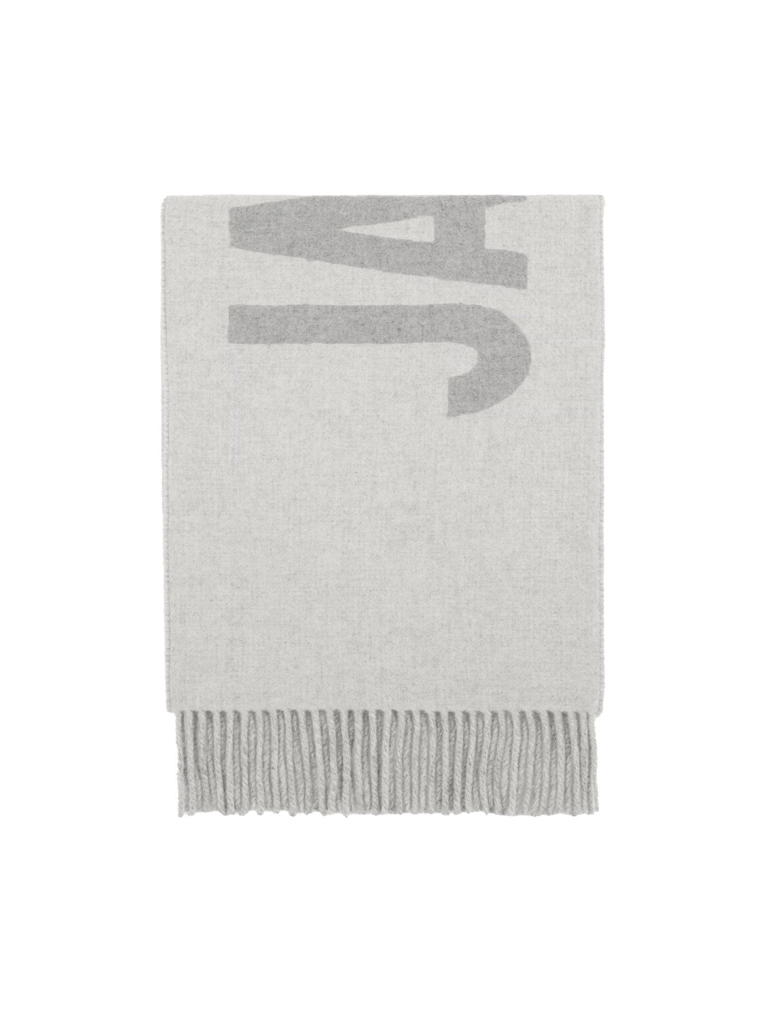 Sciarpa con frange e logo ACU00435AOT4001 950 JACQUEMUS 