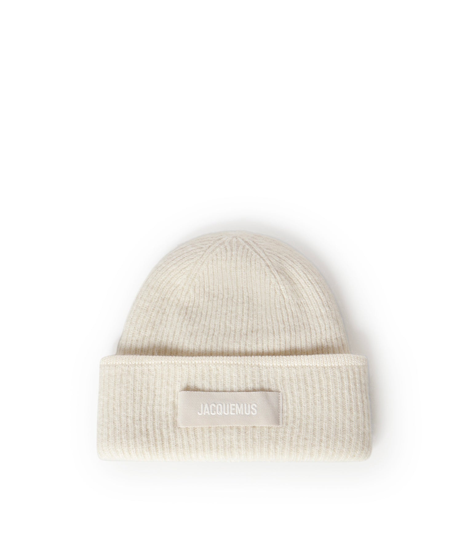Beanie in gros grain con logo ACU00666AK00227 110 JACQUEMUS 