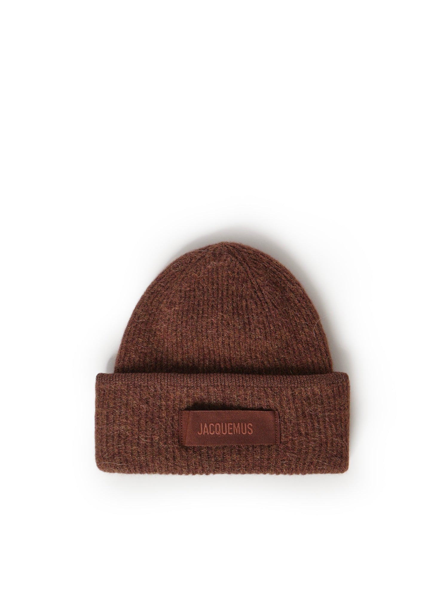 Beanie in gros grain con logo ACU00666AK00227 850 JACQUEMUS 