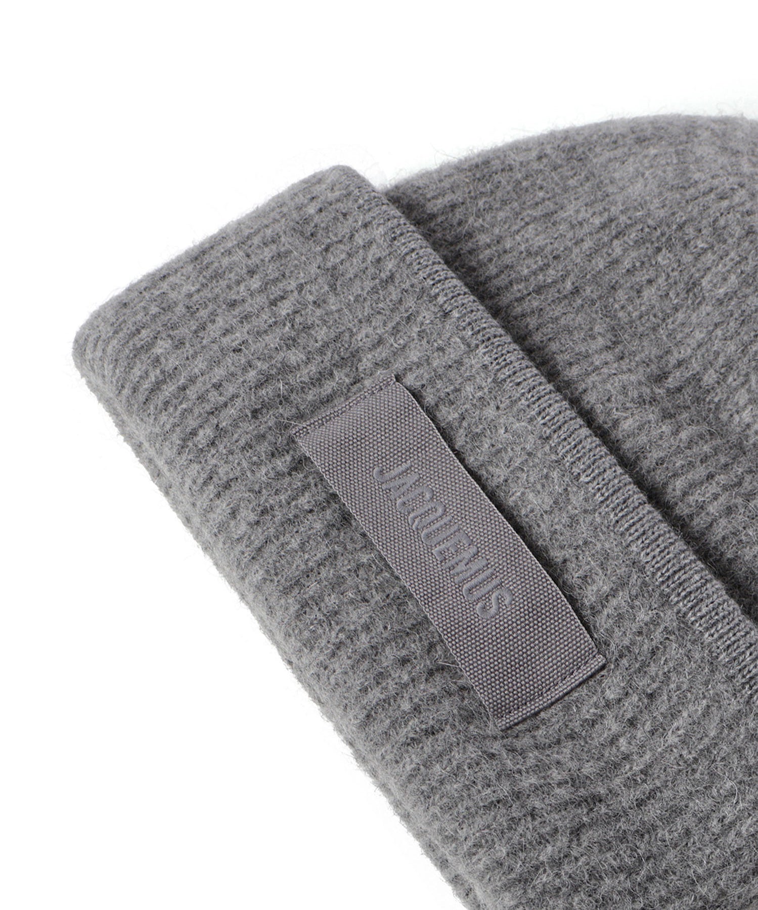Beanie in gros grain con logo ACU00666AK00227 970 JACQUEMUS 