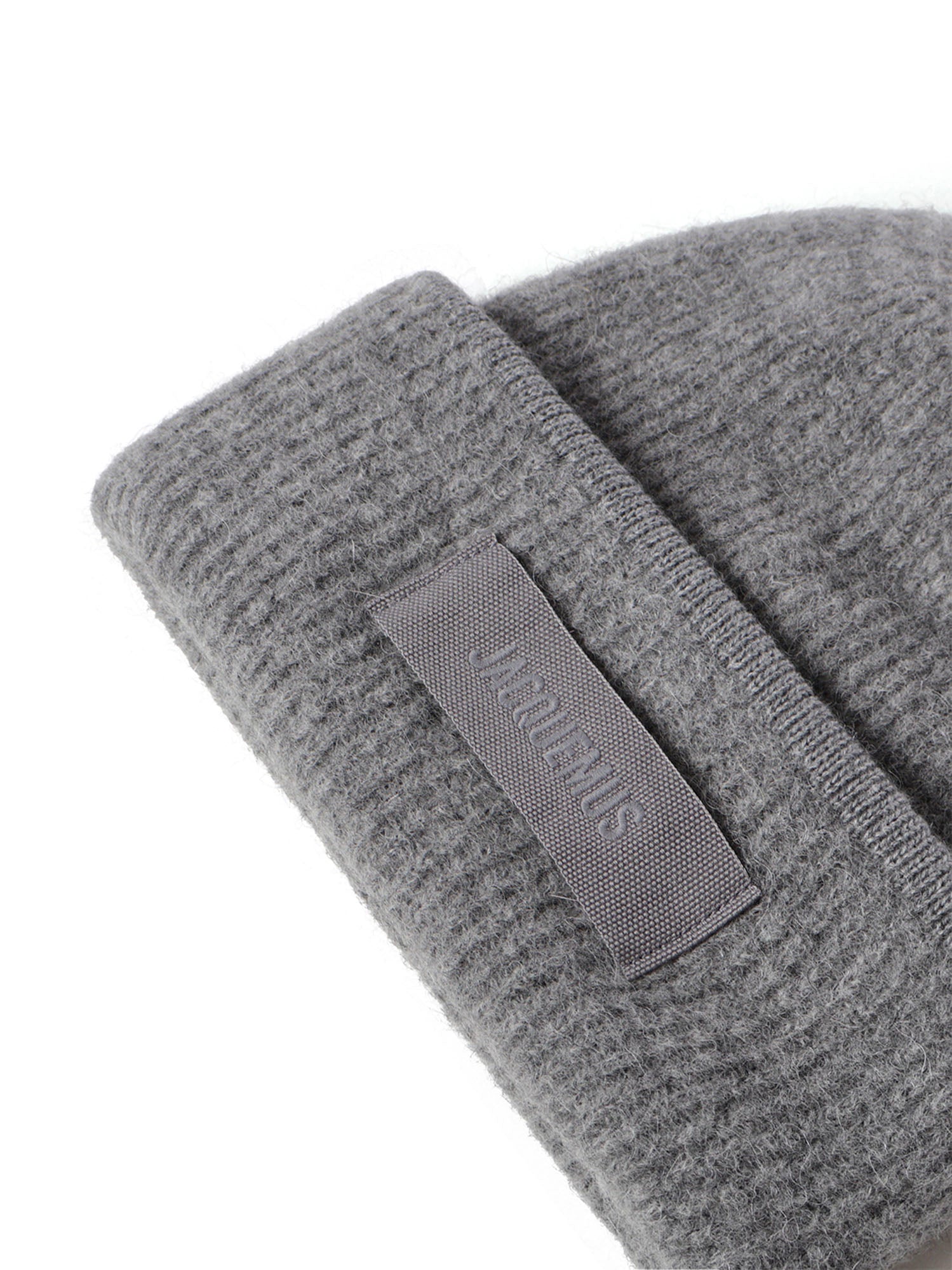 Beanie in gros grain con logo ACU00666AK00227 970 JACQUEMUS 