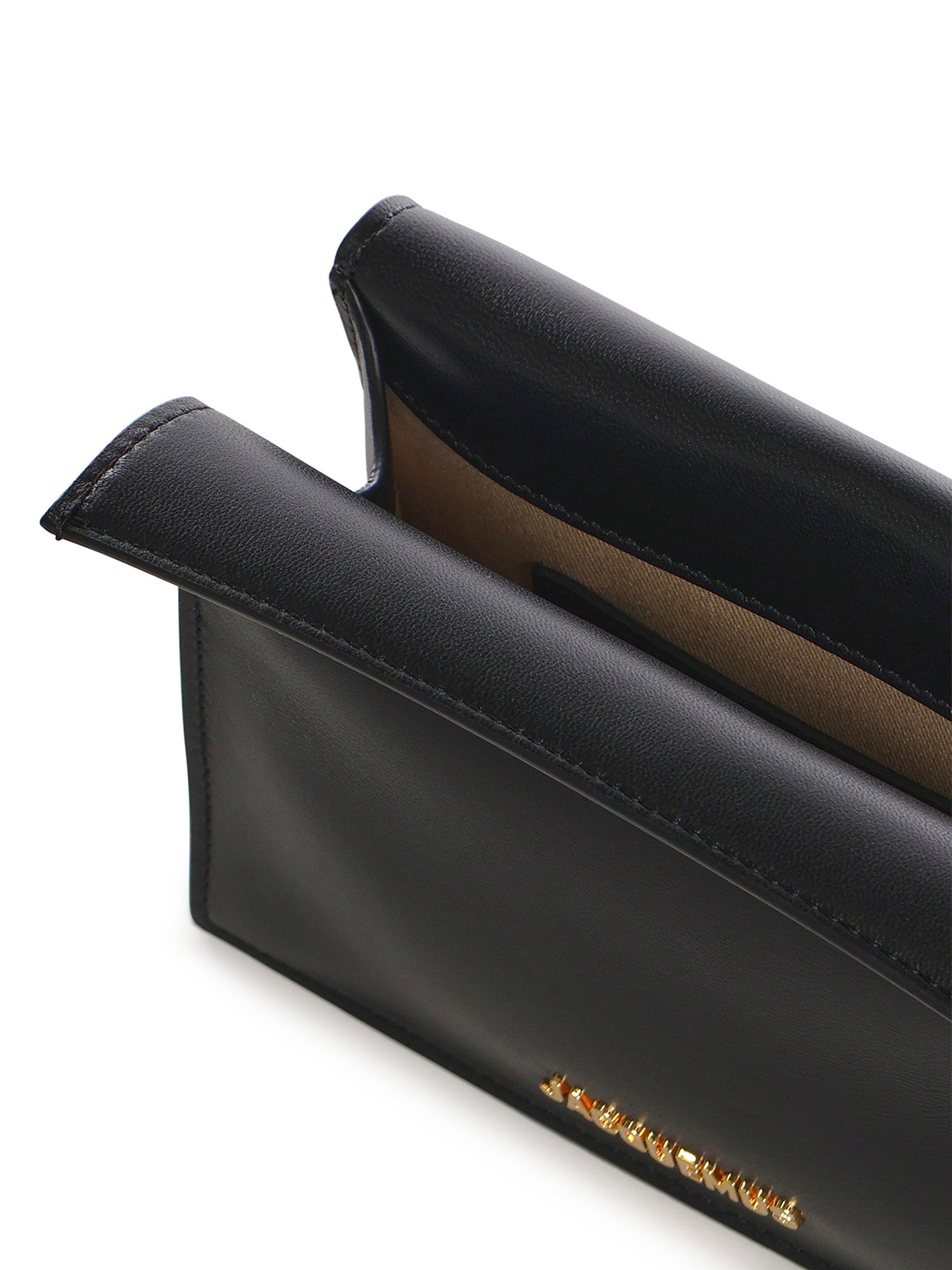 Clutch Rond Carré in nappa BAW00392AC27L14 990 JACQUEMUS 