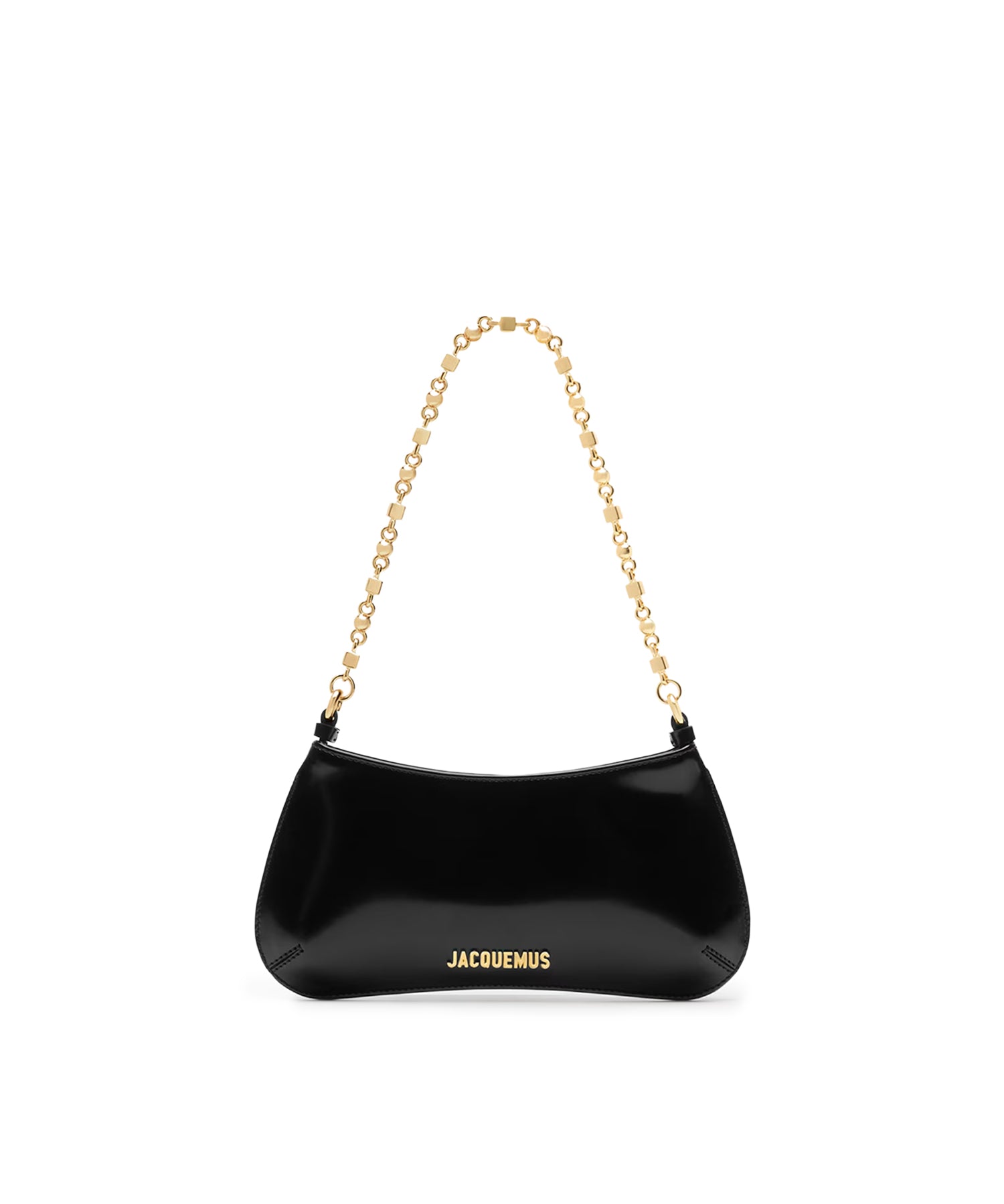 Borsa a spalla Bisou piccola in pelle BAW00404BC18A01 990 JACQUEMUS 