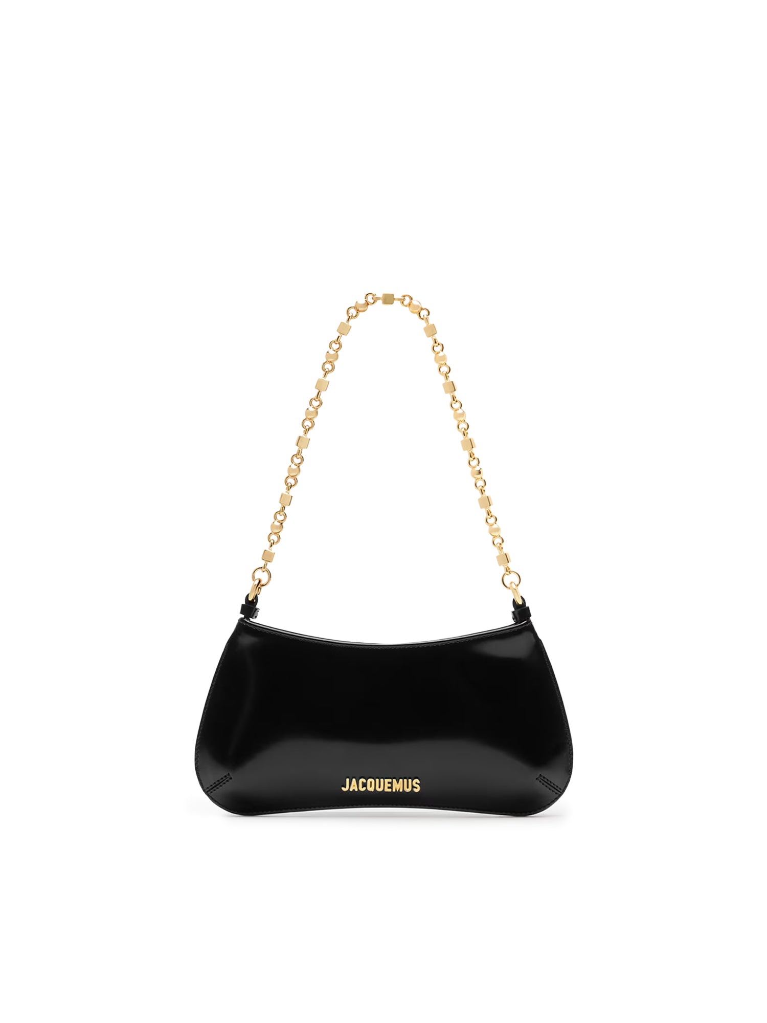 Borsa a spalla Bisou piccola in pelle BAW00404BC18A01 990 JACQUEMUS 