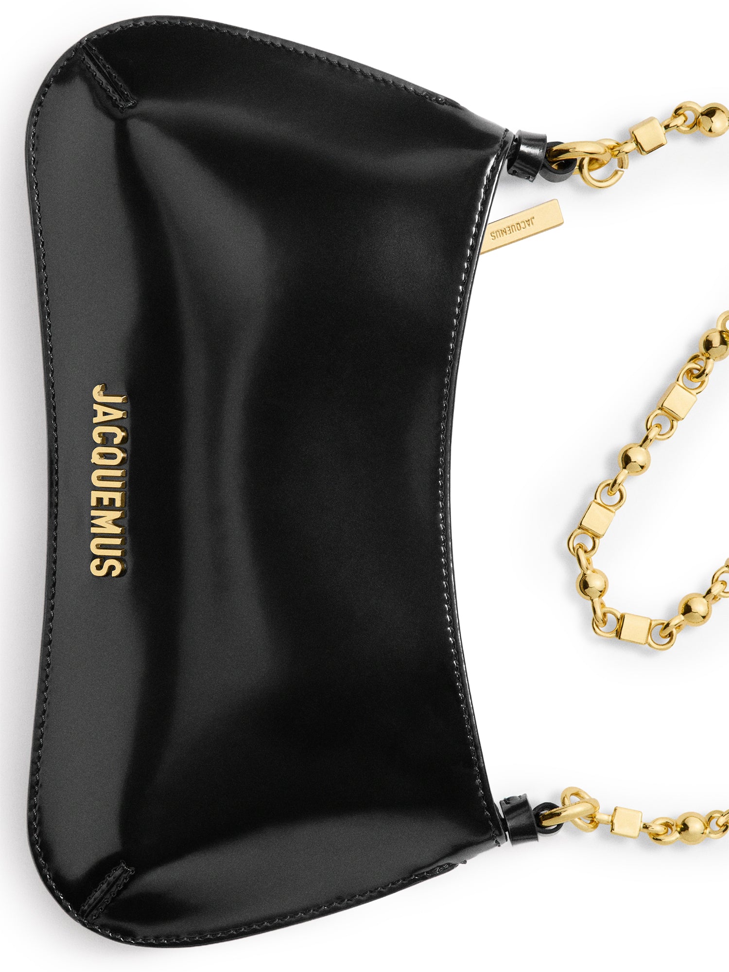 Borsa a spalla Bisou piccola in pelle BAW00404BC18A01 990 JACQUEMUS 