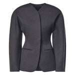Giacca Ovalo in misto lana JAW00045AW00695 970 JACQUEMUS 