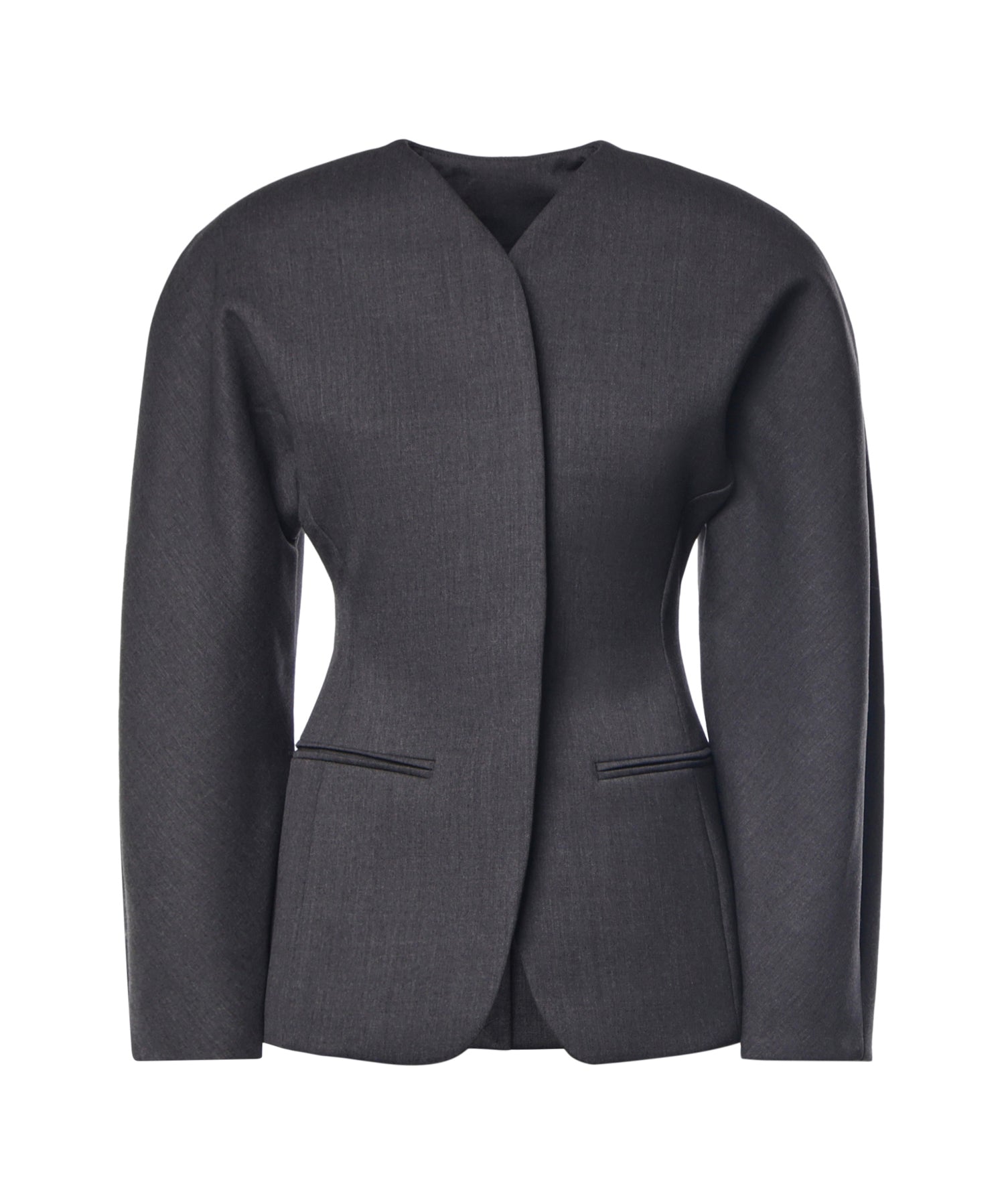 Giacca Ovalo in misto lana JAW00045AW00695 970 JACQUEMUS 