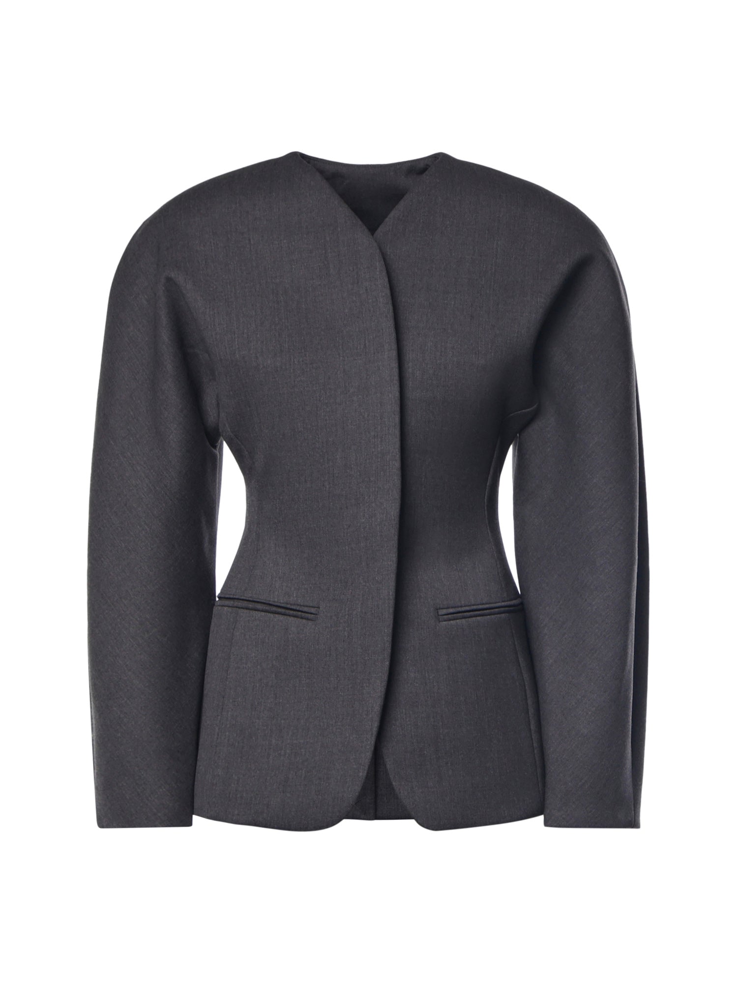 Giacca Ovalo in misto lana JAW00045AW00695 970 JACQUEMUS 