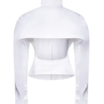 Camicia Tulipe in cotone SHW00575AW00780 100 JACQUEMUS 