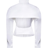 Camicia Tulipe in cotone SHW00575AW00780 100 JACQUEMUS 