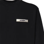 Felpa con logo in gros-grain SSM00206AJ00126 990 JACQUEMUS 