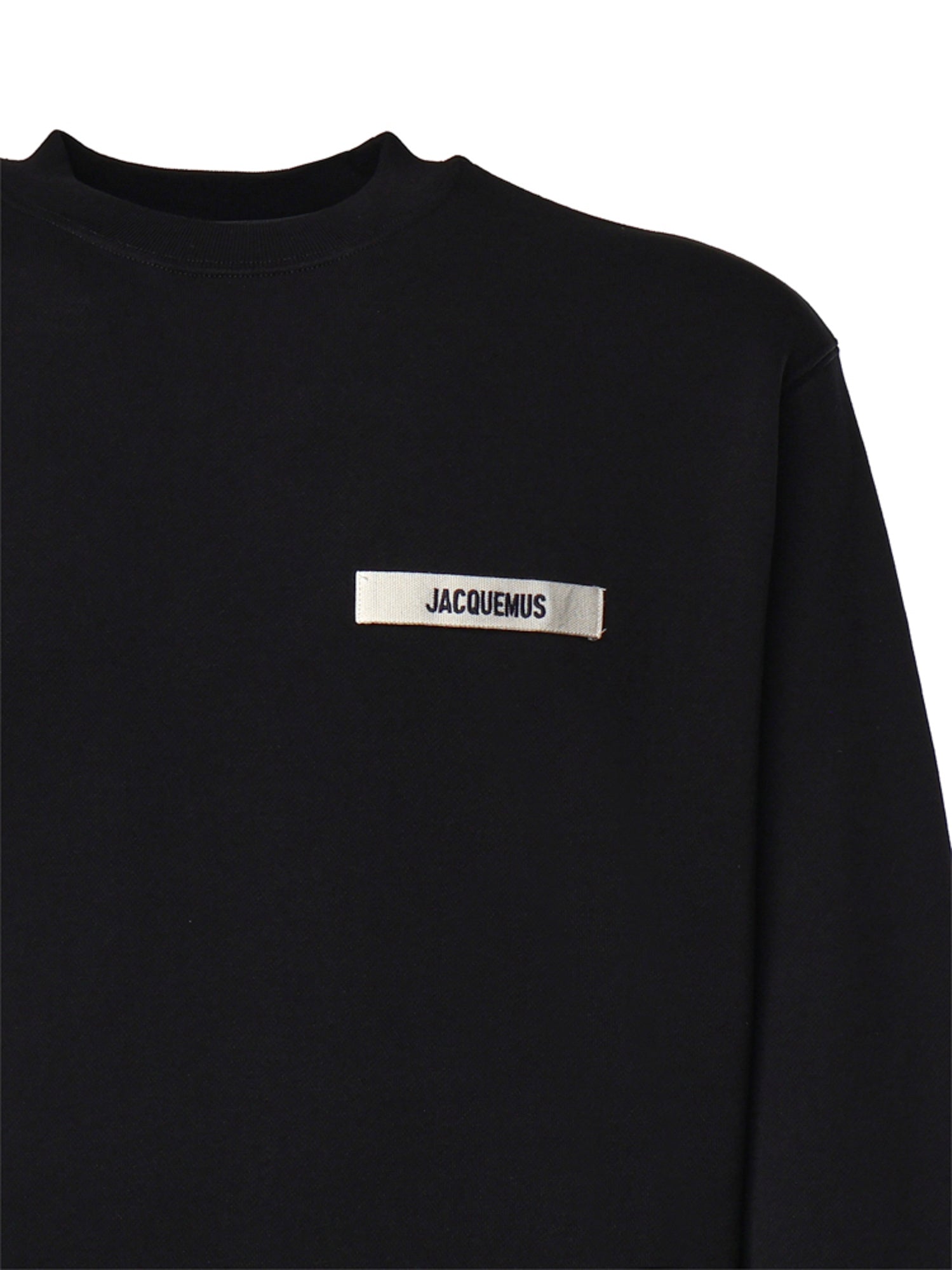 Felpa con logo in gros-grain SSM00206AJ00126 990 JACQUEMUS 