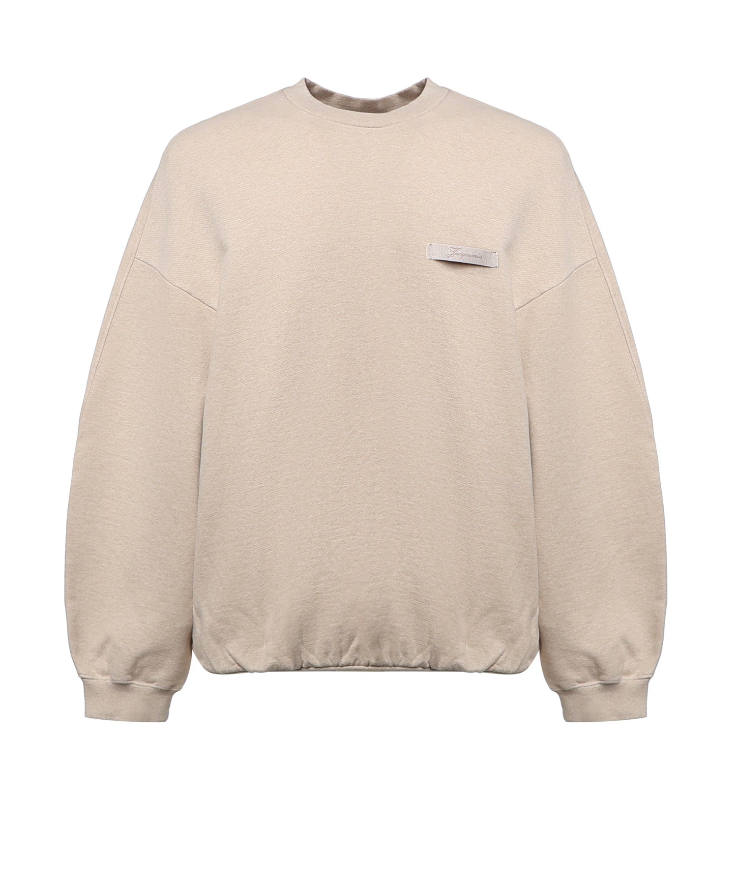 Felpa in cotone con logo SSU00219AJ00325 130 JACQUEMUS 