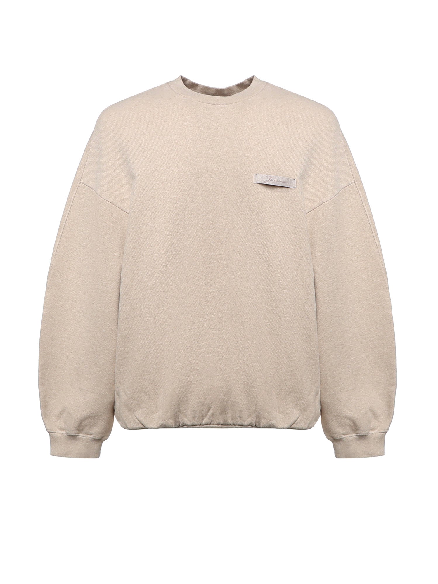 Felpa in cotone con logo SSU00219AJ00325 130 JACQUEMUS 