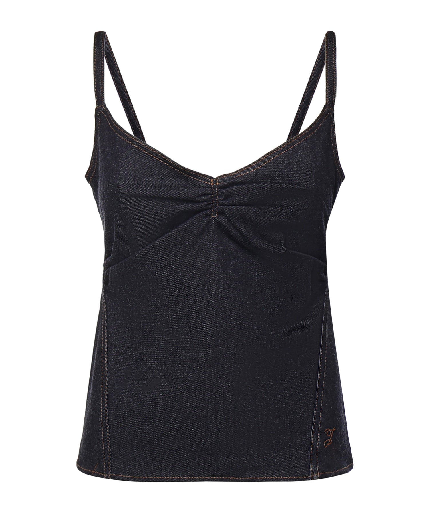 Top in denim de-Nîmes Pina TOW00951AD00041 390 JACQUEMUS 