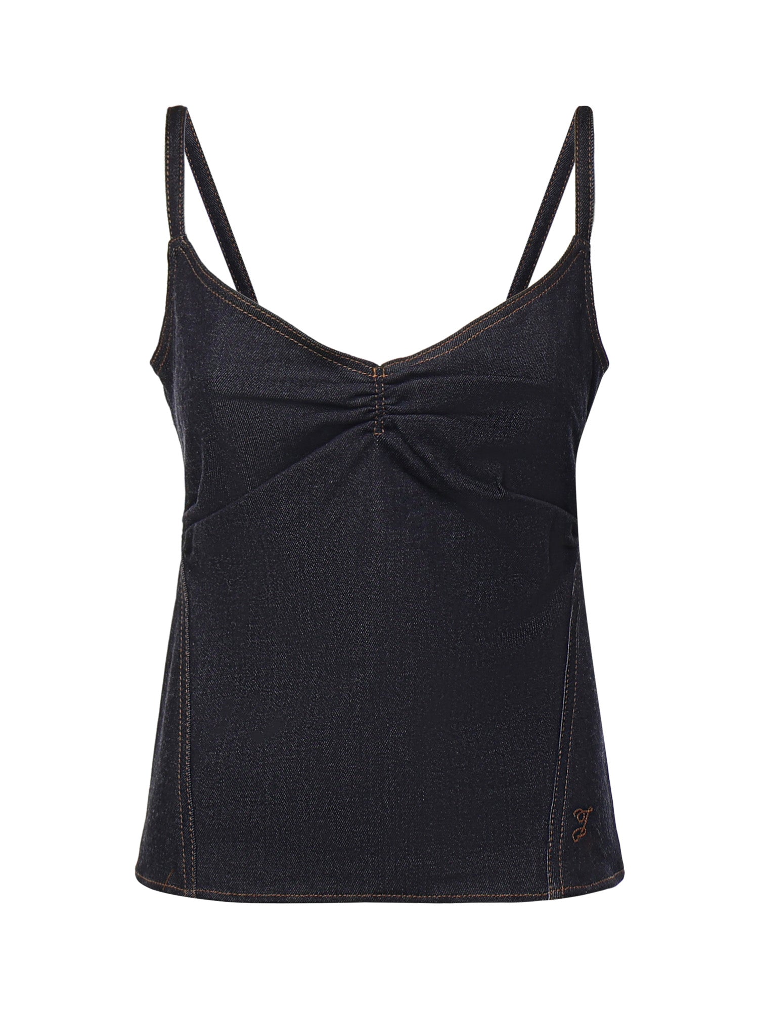 Top in denim de-Nîmes Pina TOW00951AD00041 390 JACQUEMUS 