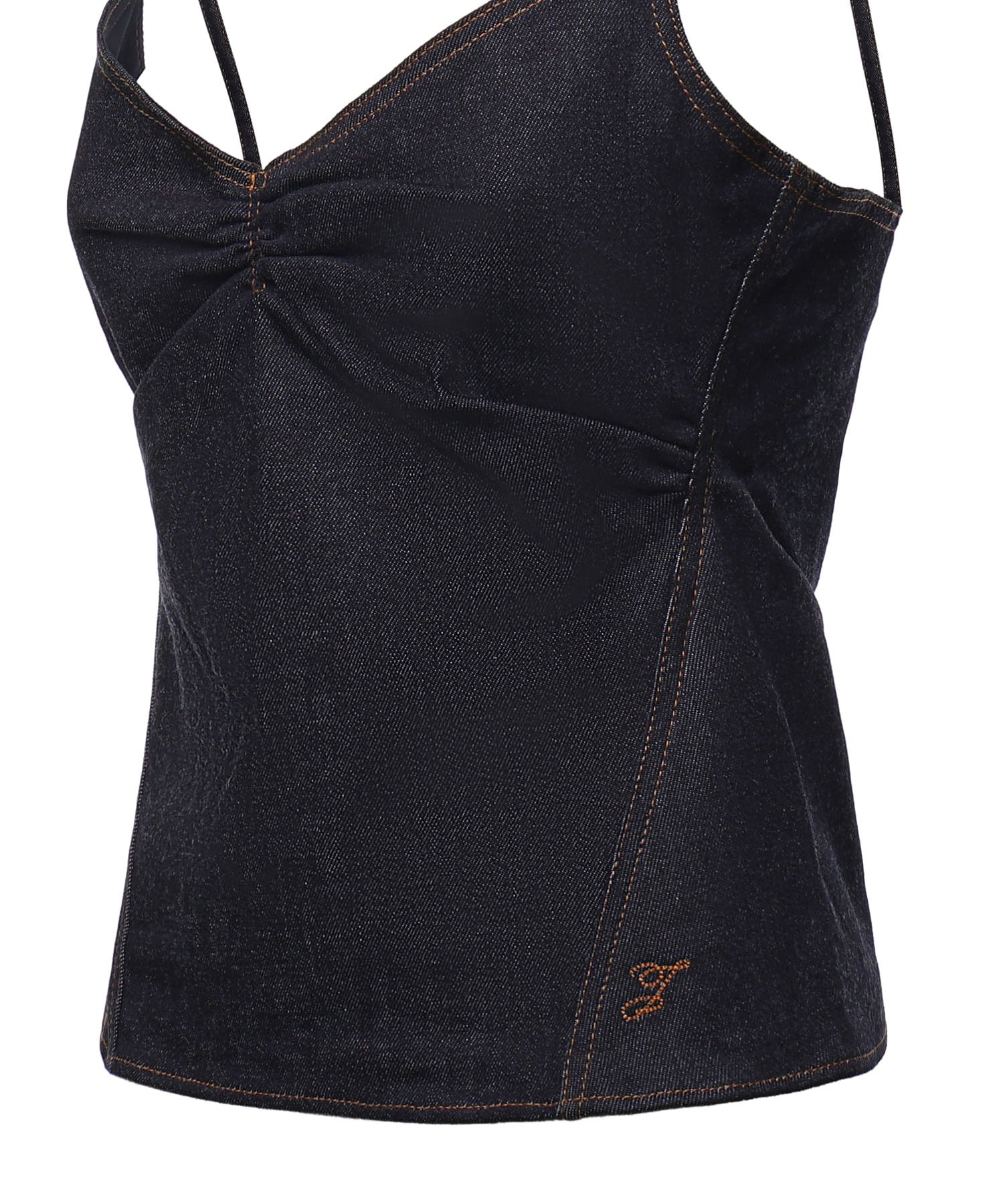 Top in denim de-Nîmes Pina TOW00951AD00041 390 JACQUEMUS 