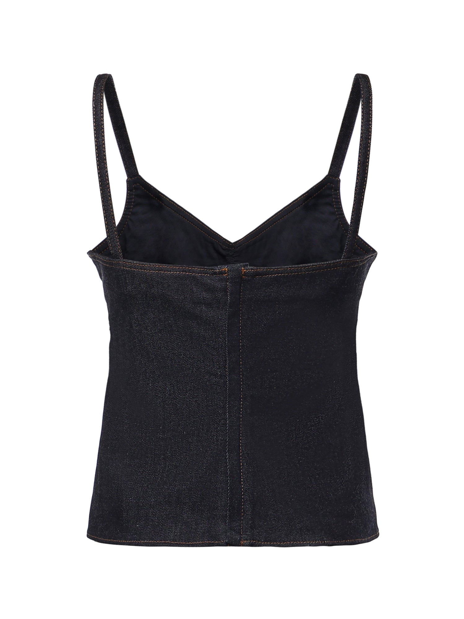 Top in denim de-Nîmes Pina TOW00951AD00041 390 JACQUEMUS 