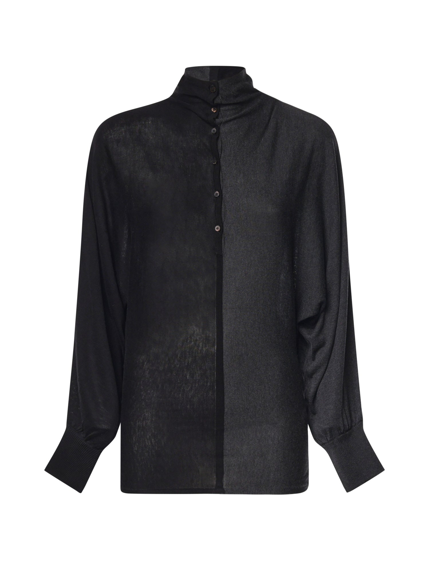 Polo in maglia a rombi TOW00953AK00342 090 JACQUEMUS 