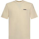 T-shirt in cotone con logo TSM00133AJ00226 150 JACQUEMUS 