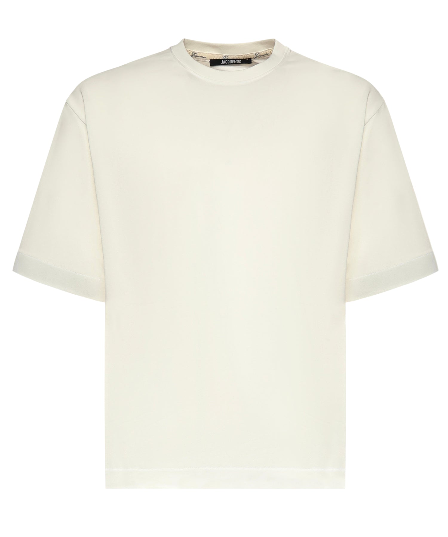 T-shirt Le T-shirt Rond Carré TSM00578AJ00254 100 JACQUEMUS 