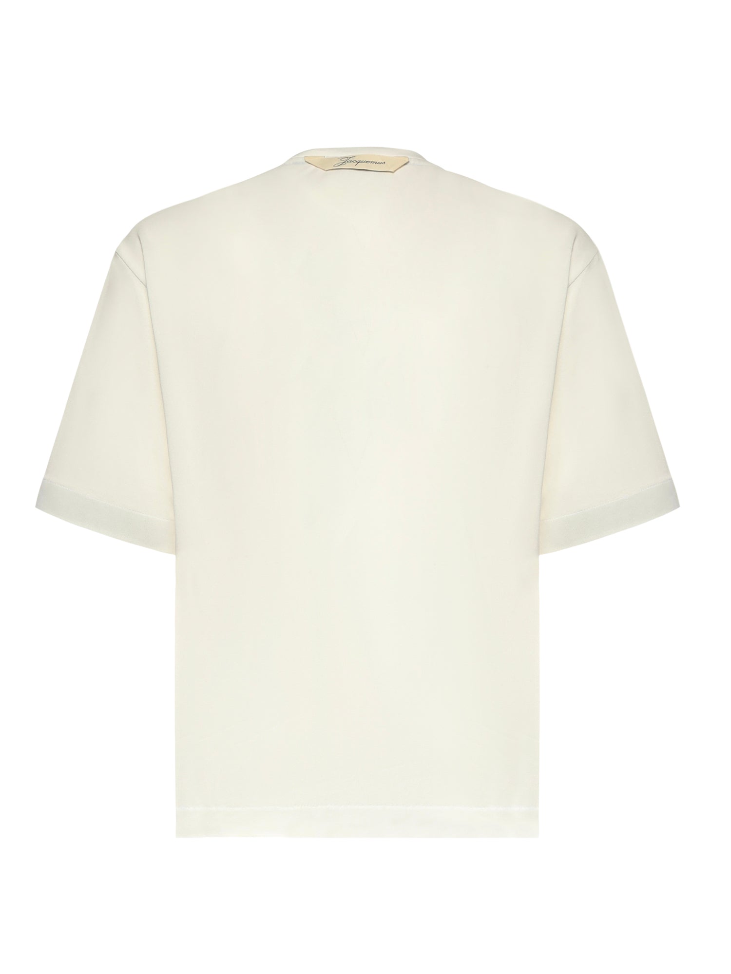 T-shirt Le T-shirt Rond Carré TSM00578AJ00254 100 JACQUEMUS 